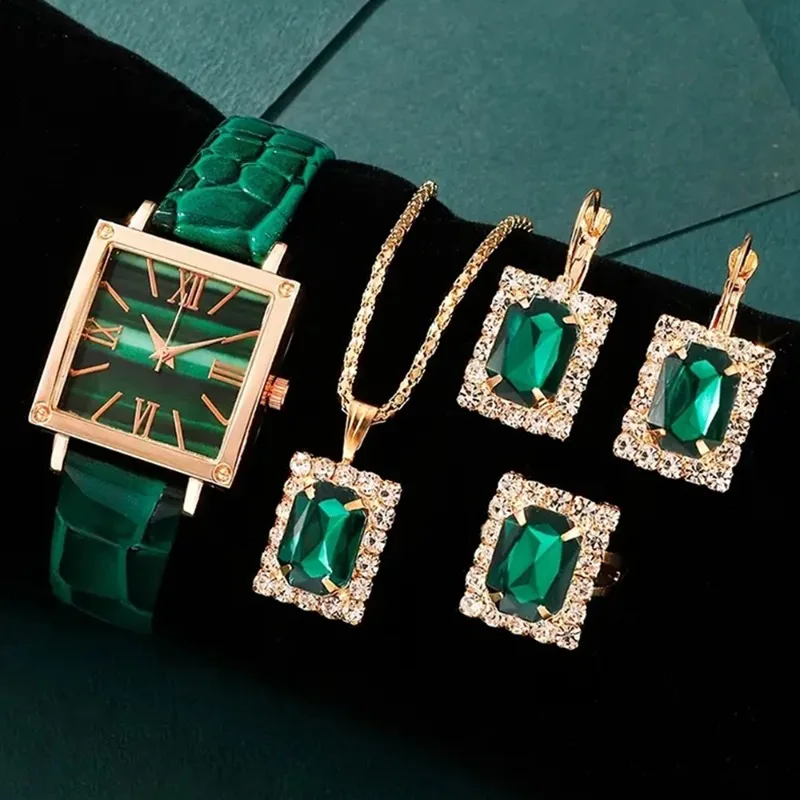 Vintage Fashion Watches - 5PCS/Set New Vintage Women's Quartz Watch