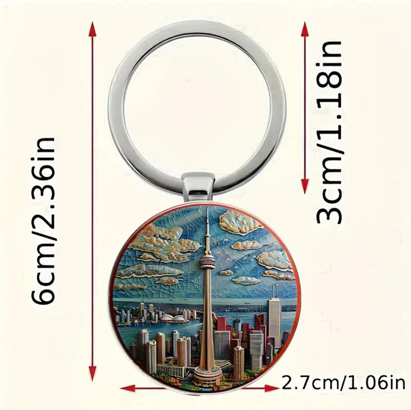 Vintage zinc alloy keychain, C - đánh giá và giá Vintage Fashion Toronto