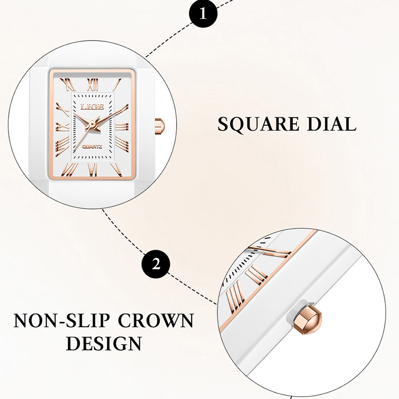 LIGE Watch women's wristwatch  - đánh giá và giá Vintage Fashion Watches