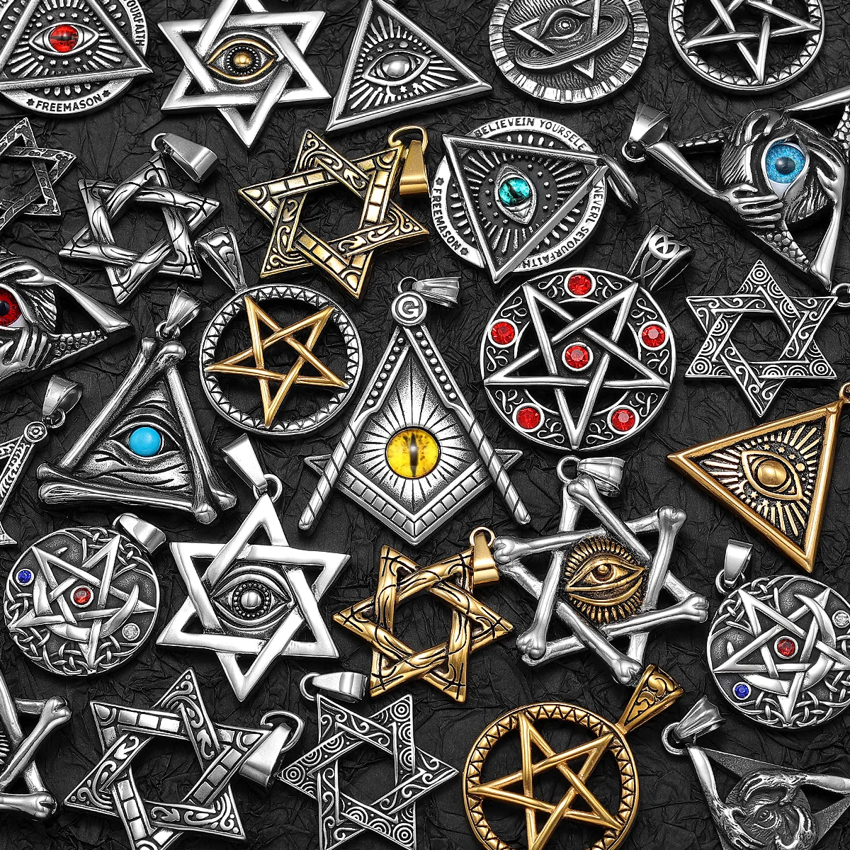 Salomon Star of David Masonic  - đánh giá và giá Vintage Fashion Newtown