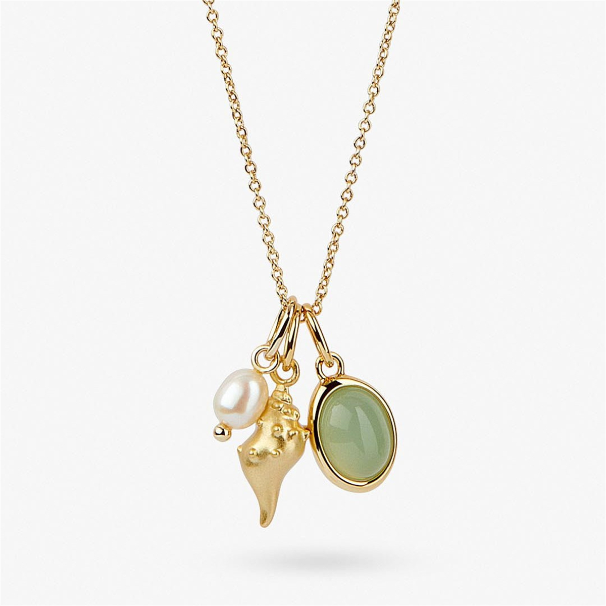 Dongling Jade Shell Conch Neck - đánh giá và giá Vintage Fashion Instagram