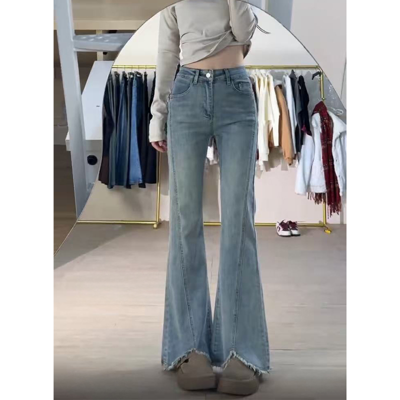 Autumn Vintage Y2k Flared Jean - đánh giá và giá Mom Jean High Rise