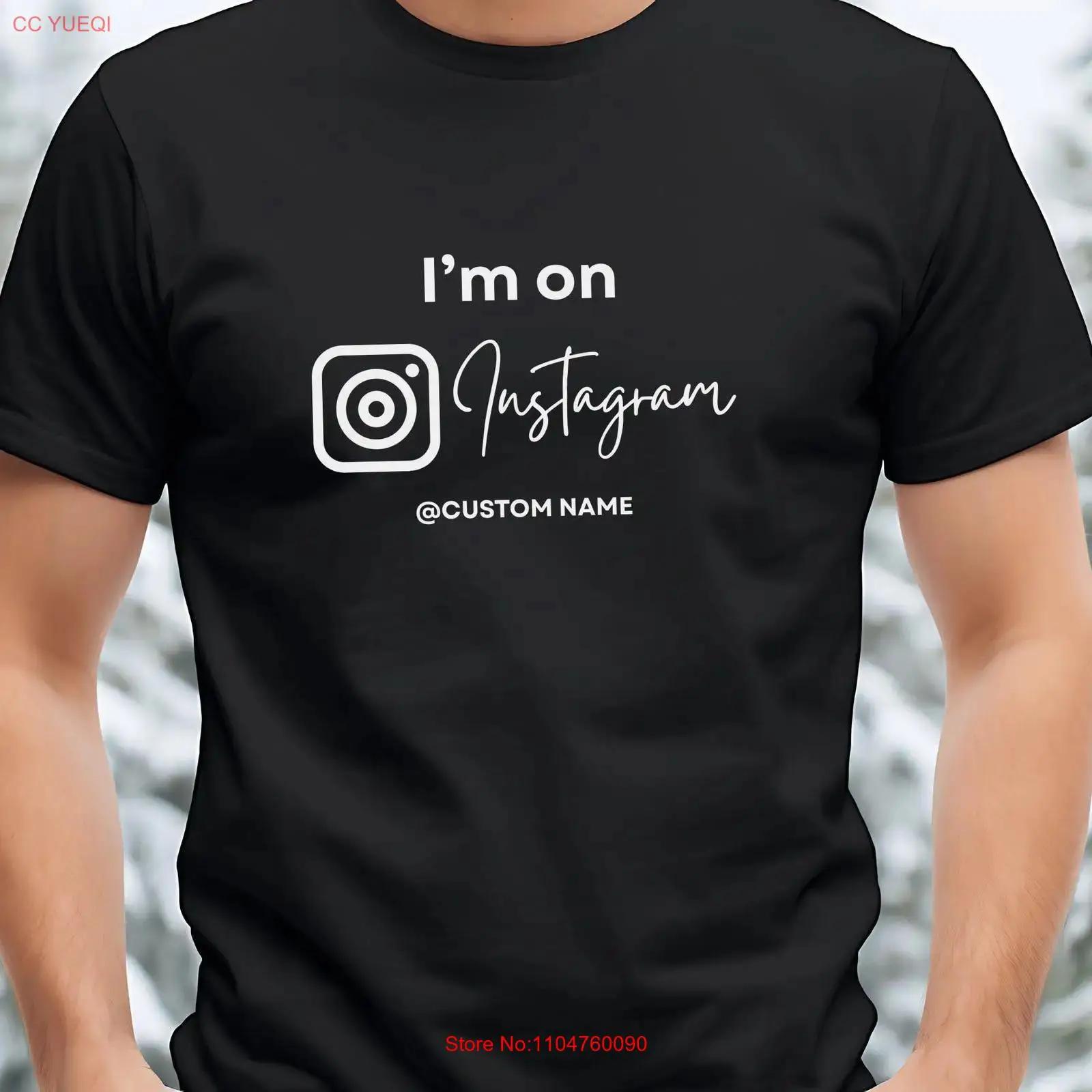 Instagram T Shirt I'm On Custo - đánh giá và giá Vintage Fashion Instagram