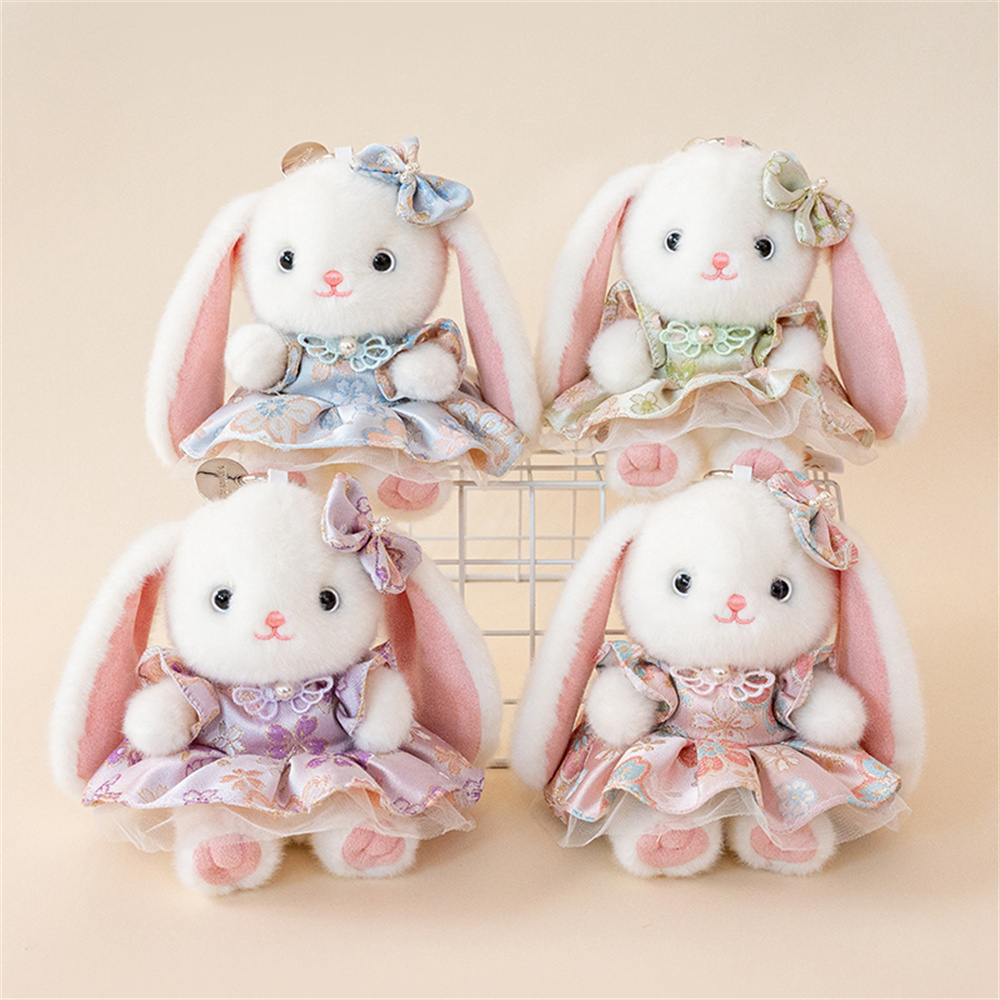 Cute Lop Ear Rabbit Plush Keyc - đánh giá và giá Vintage Fashion Doll