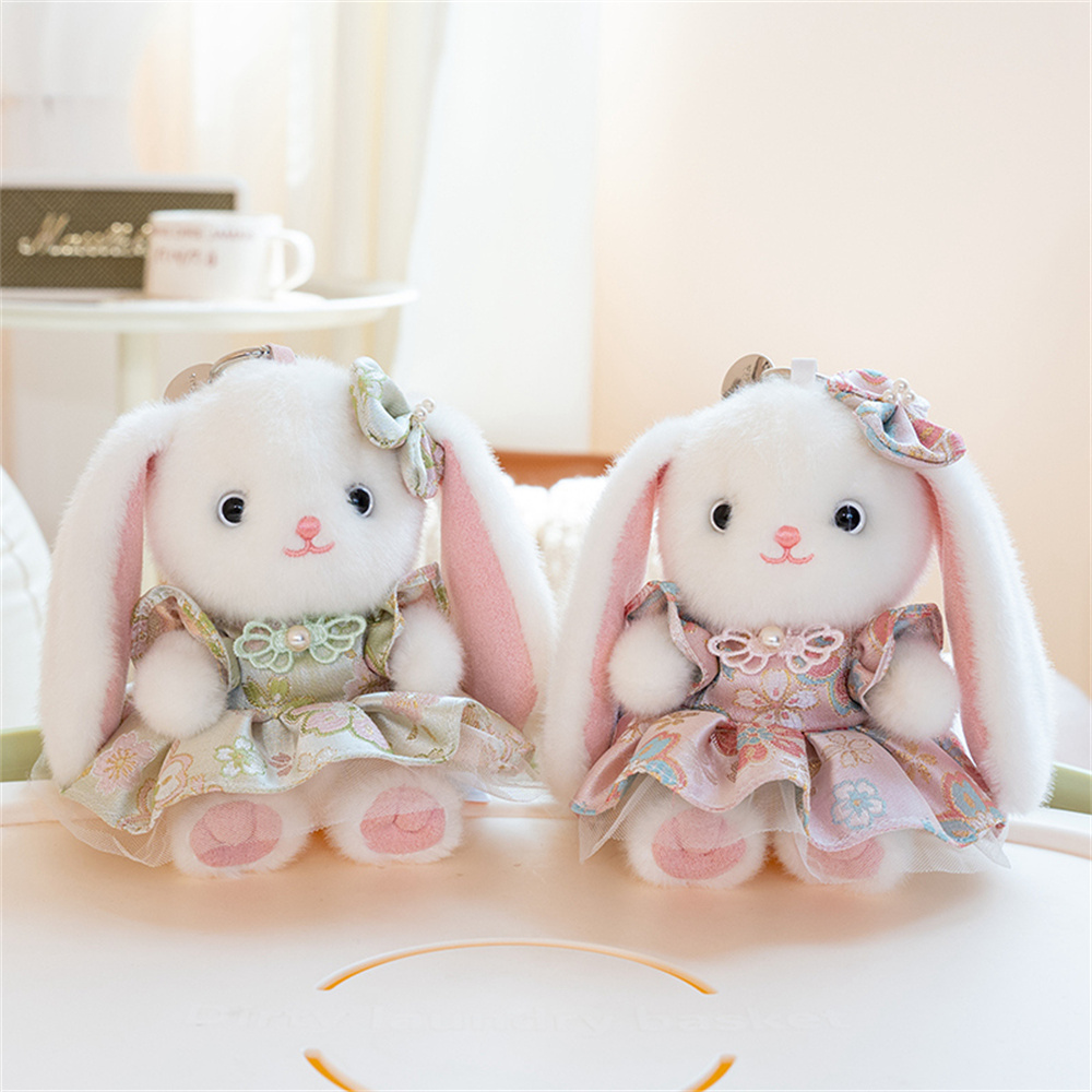 Cute Lop Ear Rabbit Plush Keyc - đánh giá và giá Vintage Fashion Doll