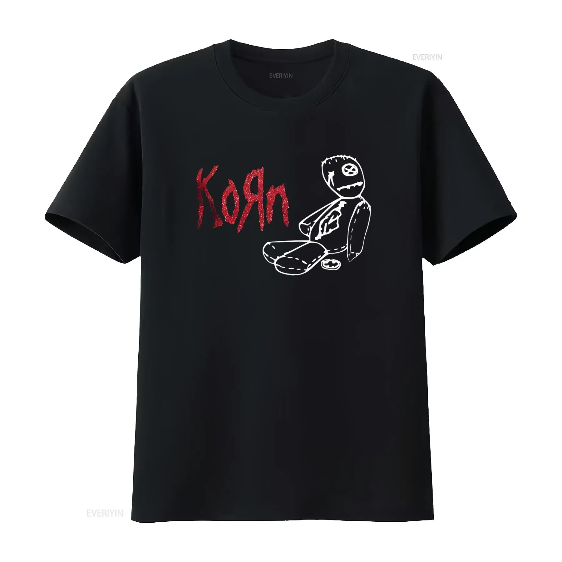 Korn Red Glitter Baby T Shirt  - đánh giá và giá Vintage Fashion Doll