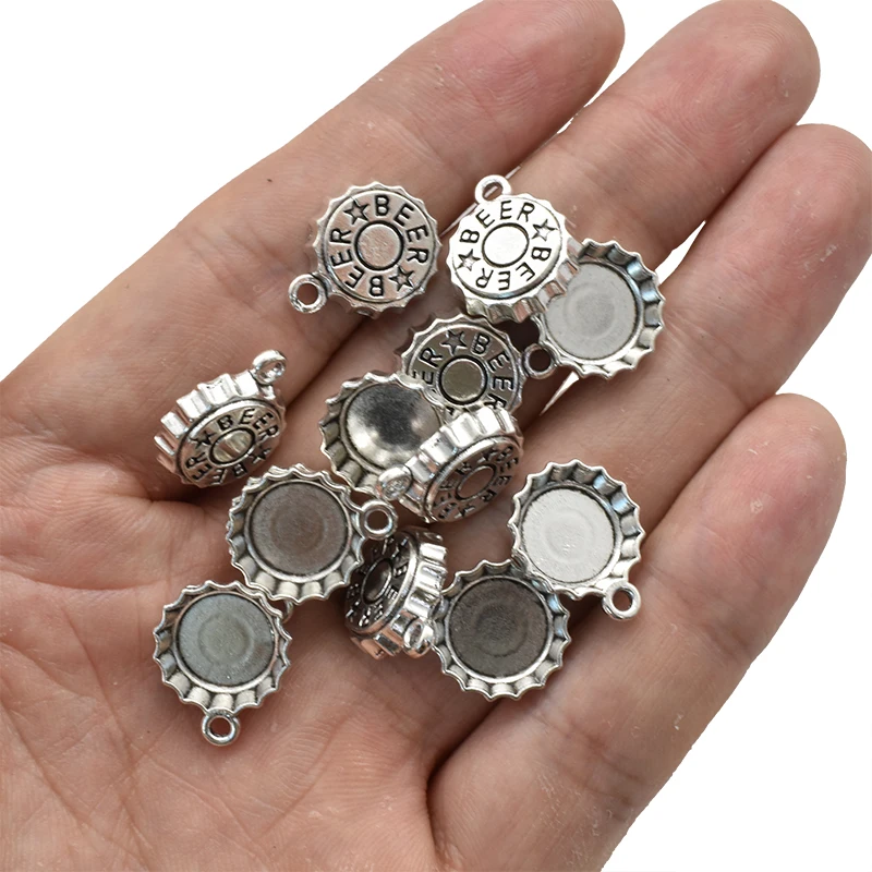15PCS Antique Silver Plated Be - đánh giá và giá Vintage Fashion Stores