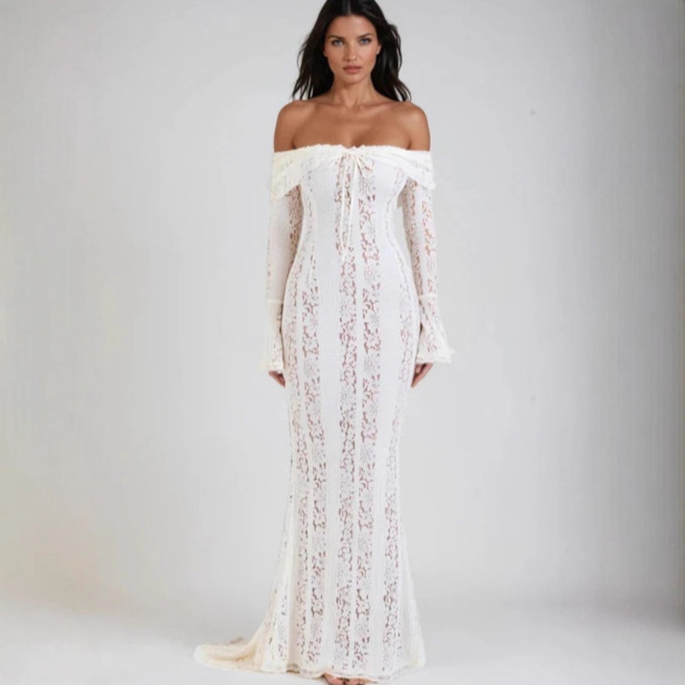Dress Vintage Hollow Out Flora - đánh giá và giá Vintage Fashion Women Dresses