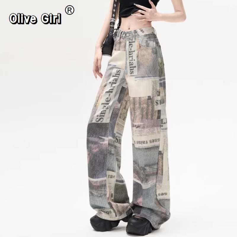 Olivegirl Women's Denim Pants  - đánh giá và giá Mom Jean High Rise