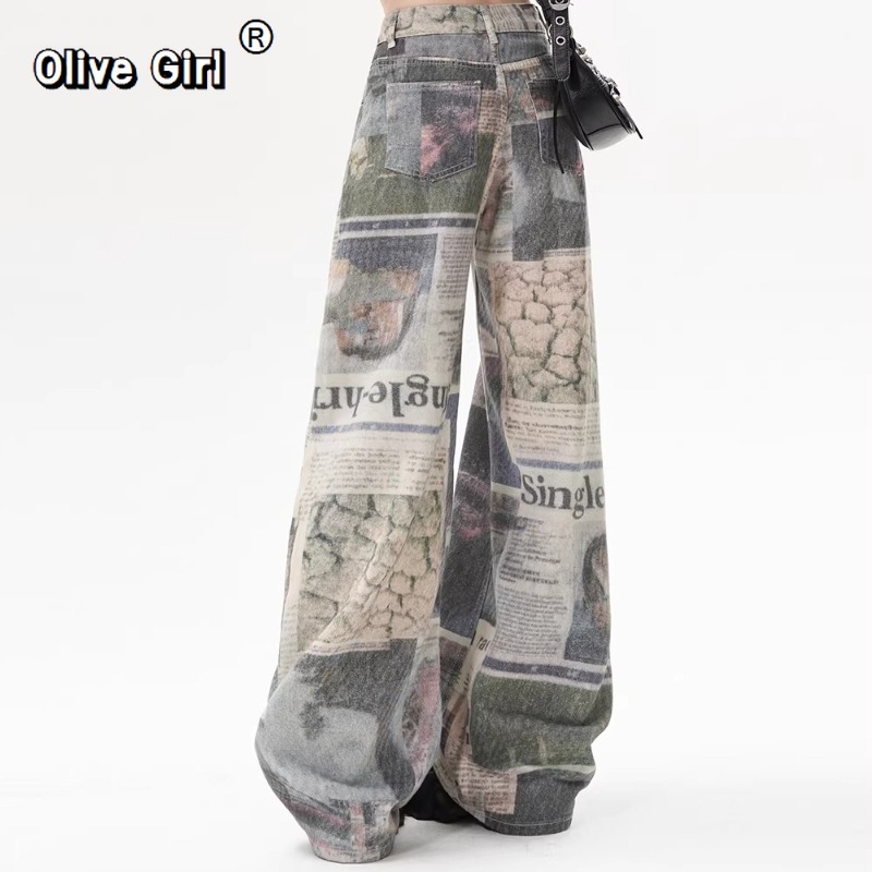 Olivegirl Women's Denim Pants  - đánh giá và giá Mom Jean High Rise