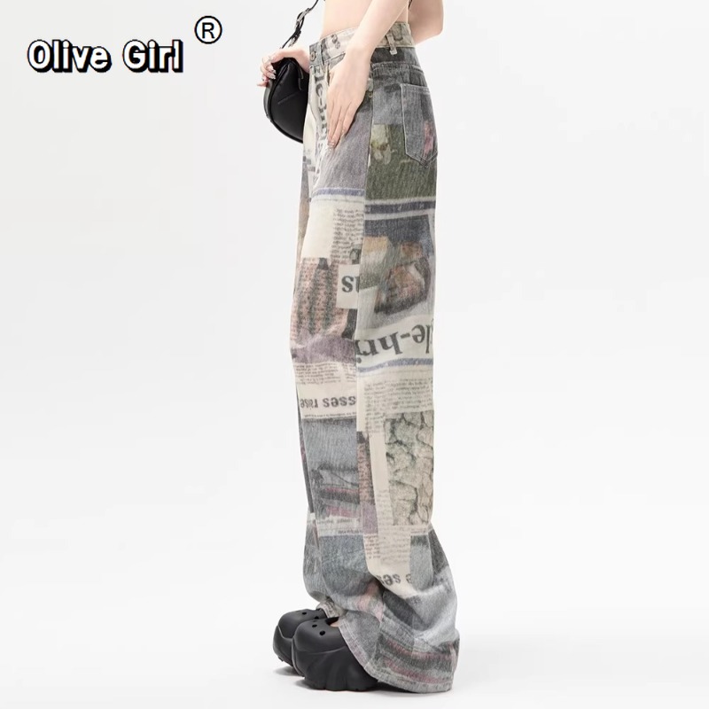Olivegirl Women's Denim Pants  - đánh giá và giá Mom Jean High Rise