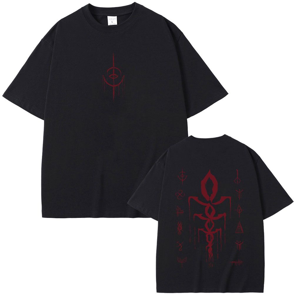 Game Bloodborne Logo Print T-s - đánh giá và giá Vintage Fashion Game
