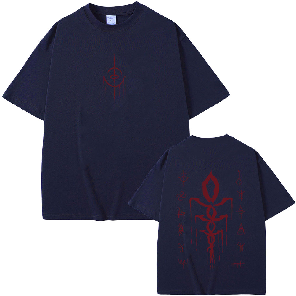 Game Bloodborne Logo Print T-s - đánh giá và giá Vintage Fashion Game