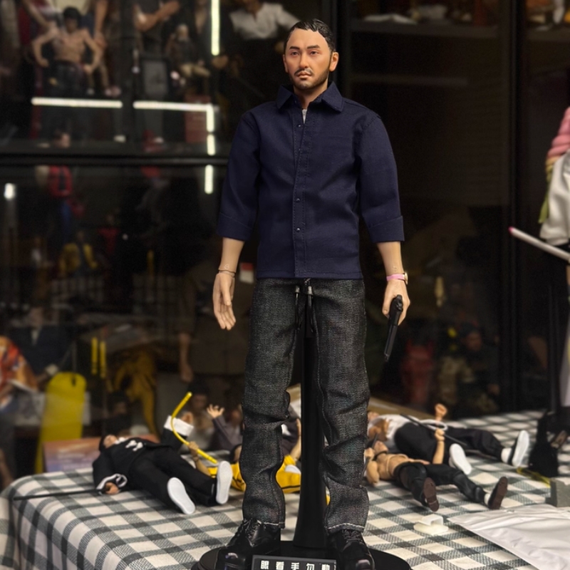 1/6 Soldier Solid Color Shirt  - đánh giá và giá Vintage Fashion Doll