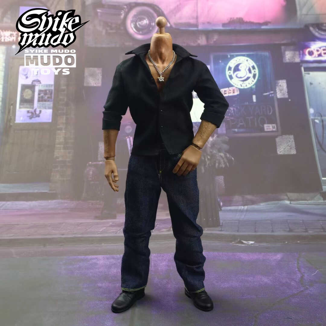 1/6 Soldier Solid Color Shirt  - đánh giá và giá Vintage Fashion Doll