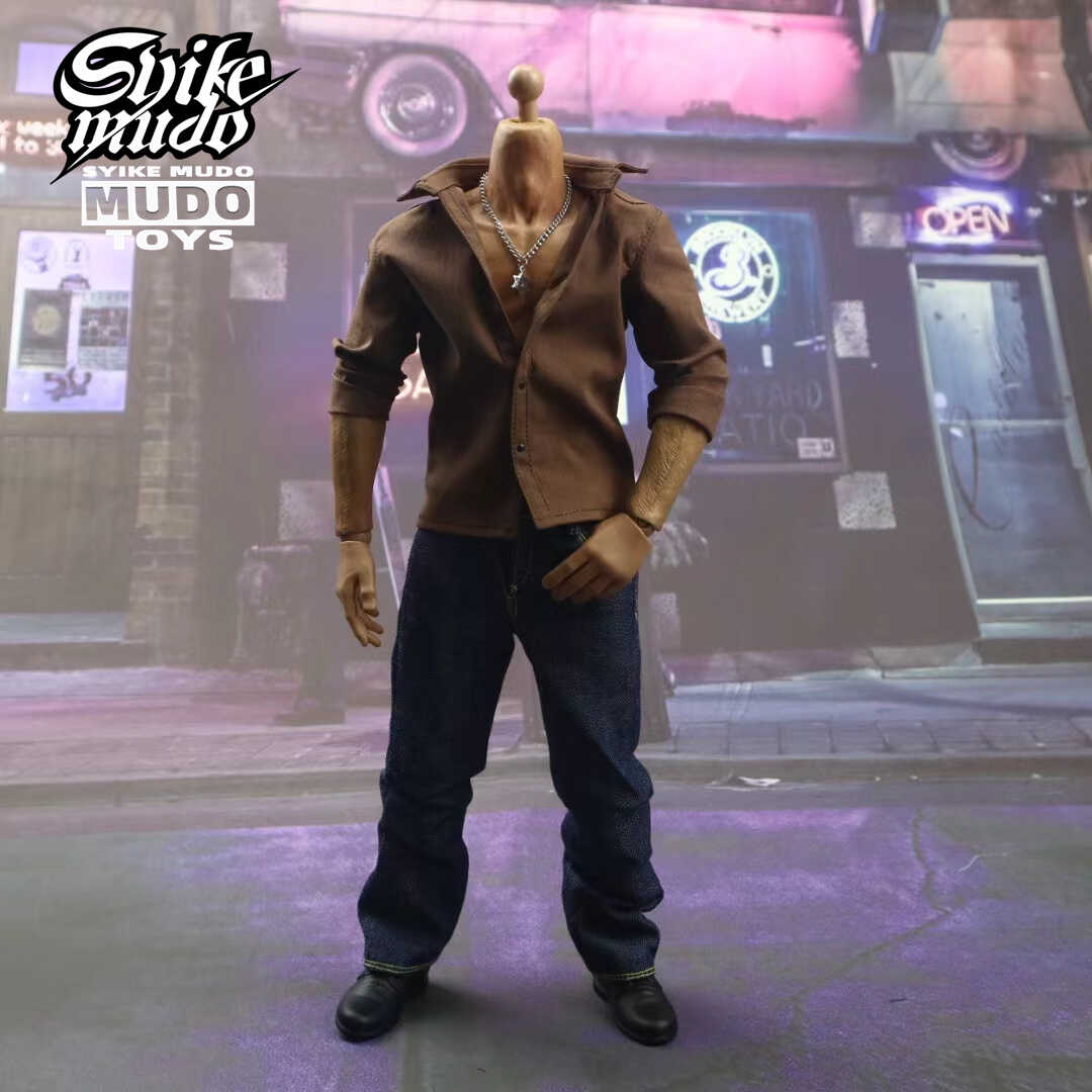 1/6 Soldier Solid Color Shirt  - đánh giá và giá Vintage Fashion Doll