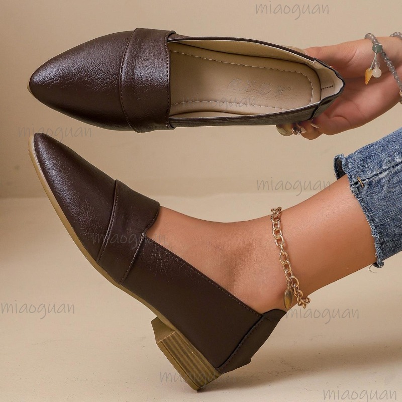 Vintage Pointed Toe Loafers Wo - đánh giá và giá Vintage Fashion Women Dresses