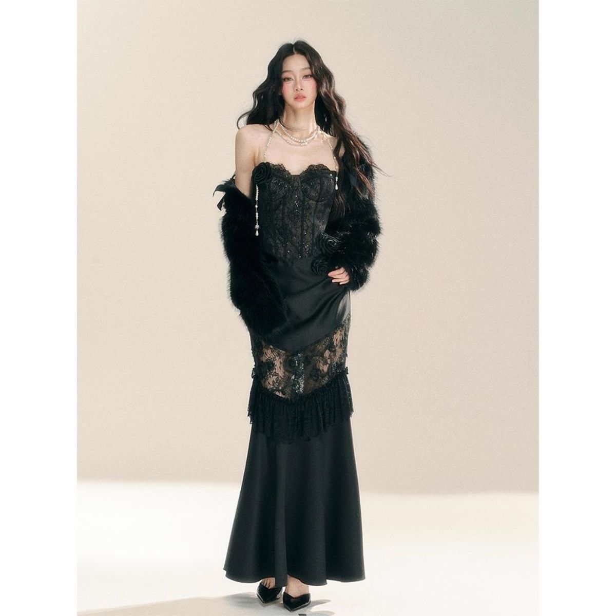 Vintage Gothic Grunge Y2k Lace - đánh giá và giá Vintage Fashion Women Dresses