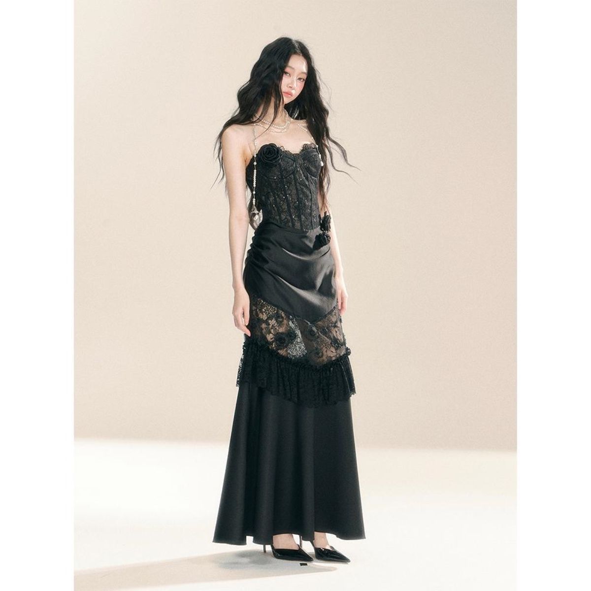 Vintage Gothic Grunge Y2k Lace - đánh giá và giá Vintage Fashion Women Dresses