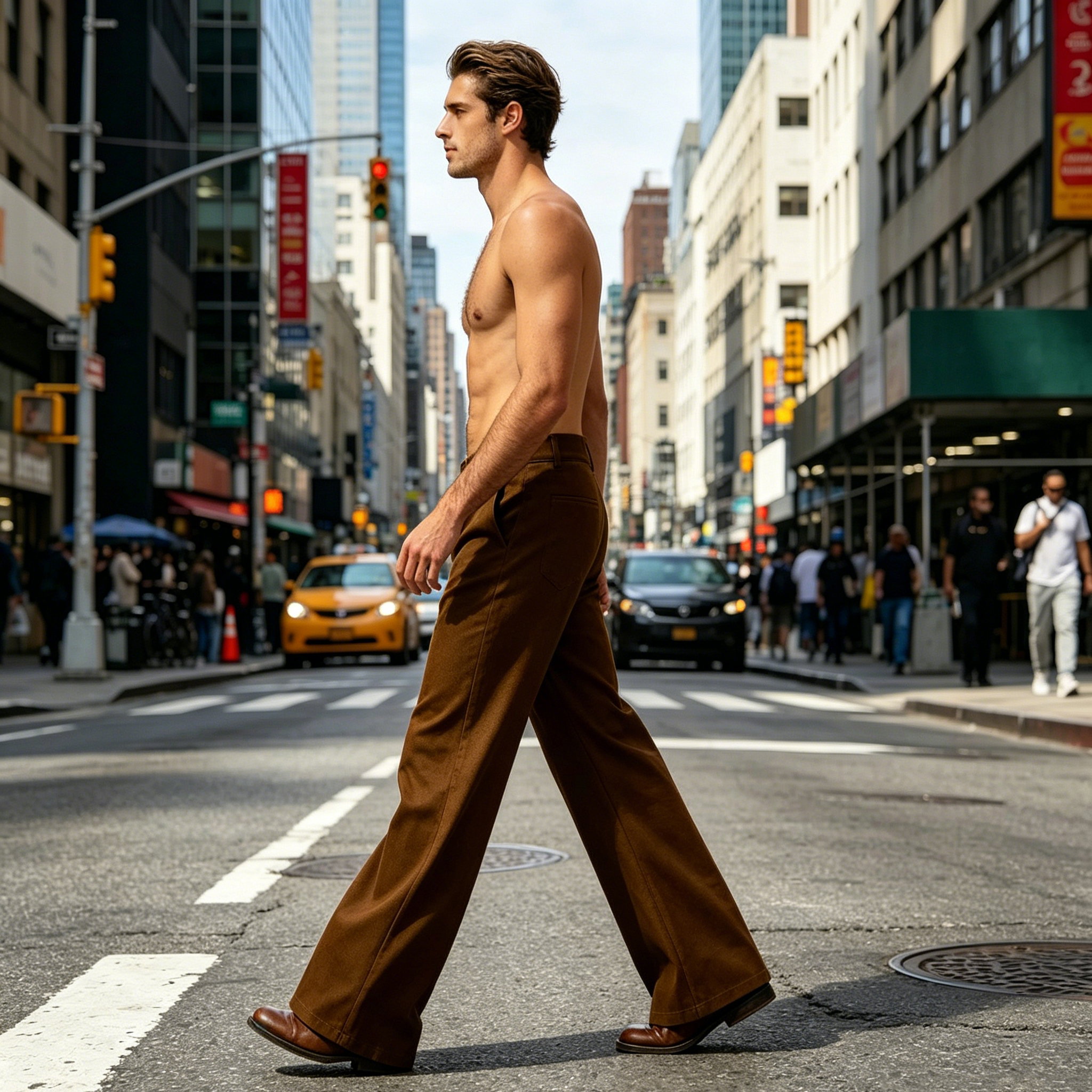 Men's Flare Pants 70s Retro Hi - đánh giá và giá Wide Leg Trouser 70S