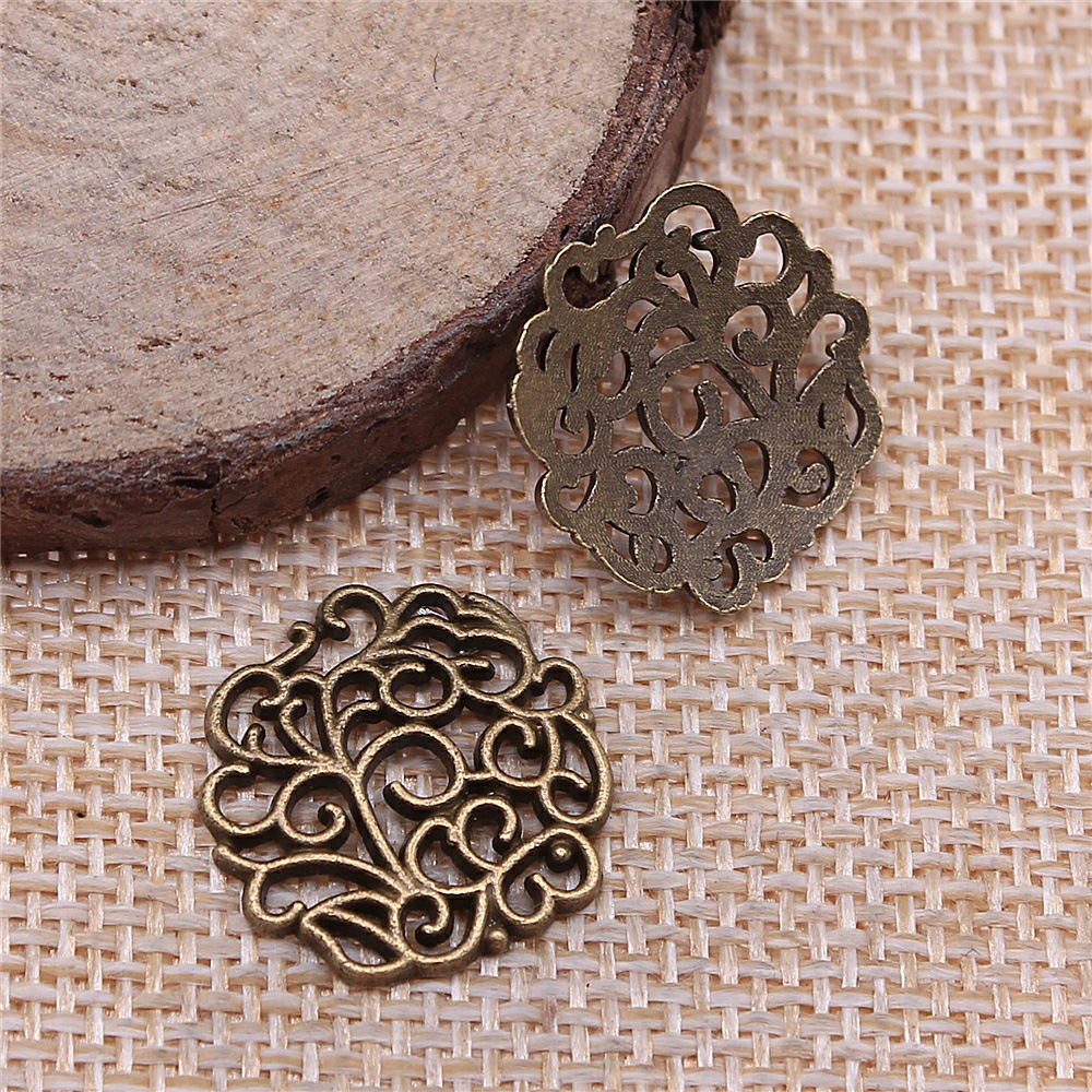10pcs 18x18mm 2 Colors Antique - đánh giá và giá Vintage Fashion Stores