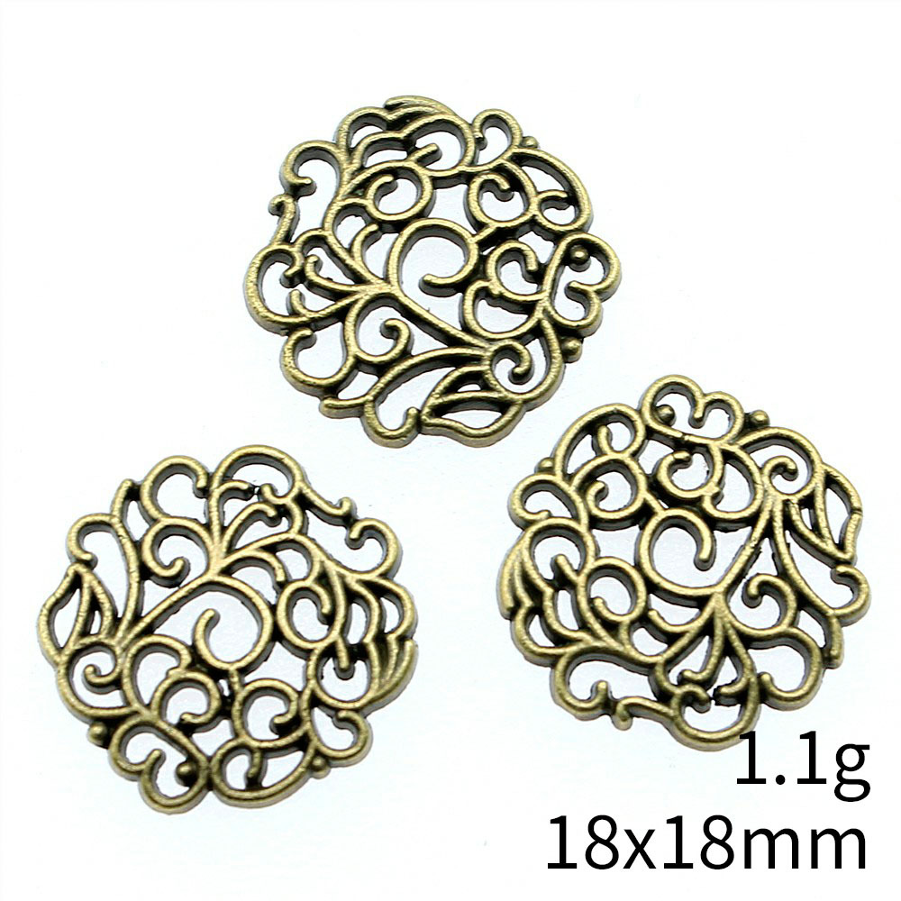10pcs 18x18mm 2 Colors Antique - đánh giá và giá Vintage Fashion Stores