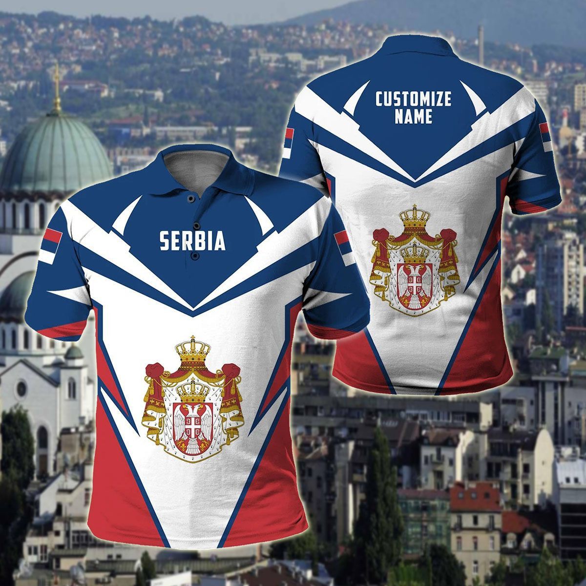 Custom Name Serbia Symbol Skul - đánh giá và giá Vintage Fashion Names