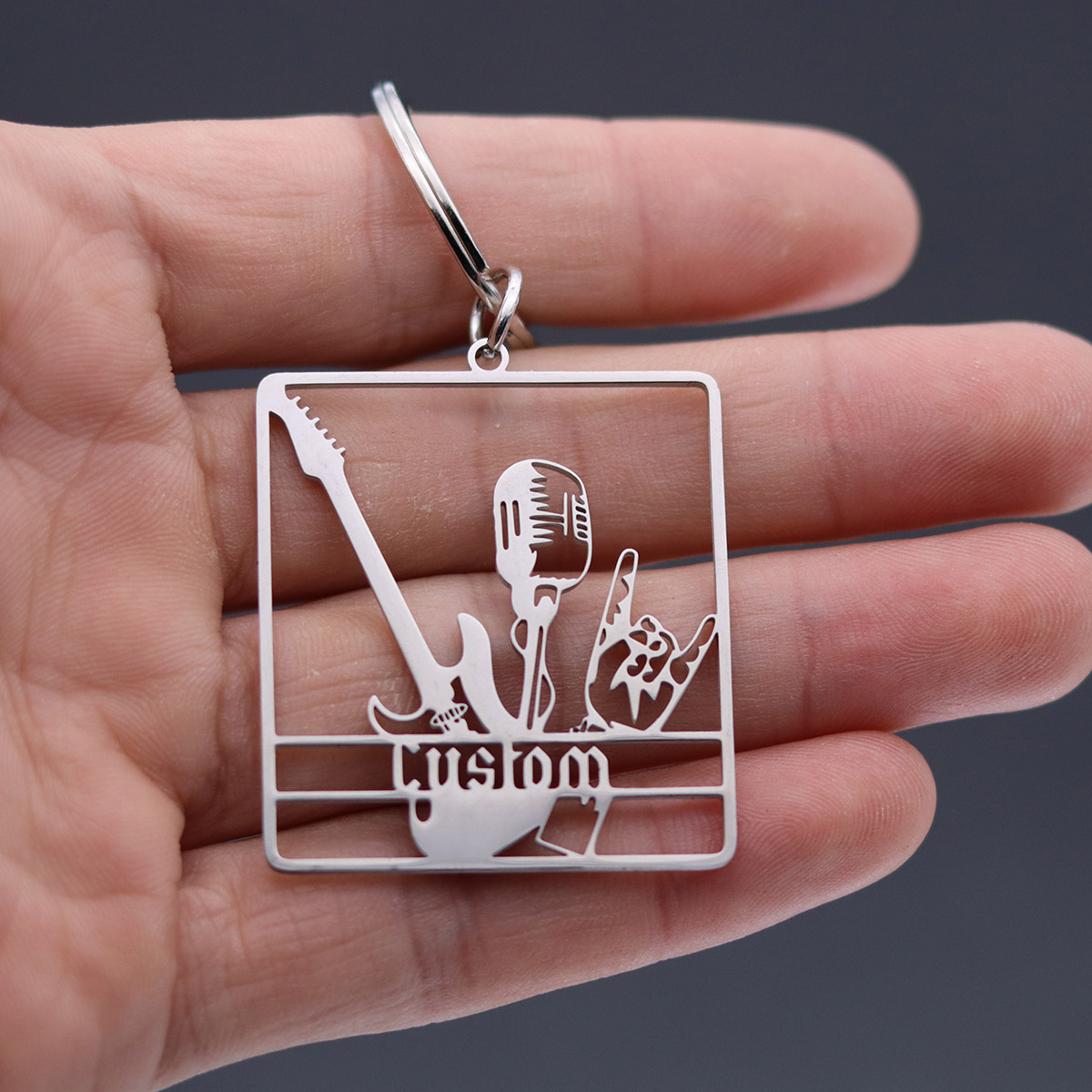 Custom Name Guitar Keychain Pe - đánh giá và giá Vintage Fashion Names