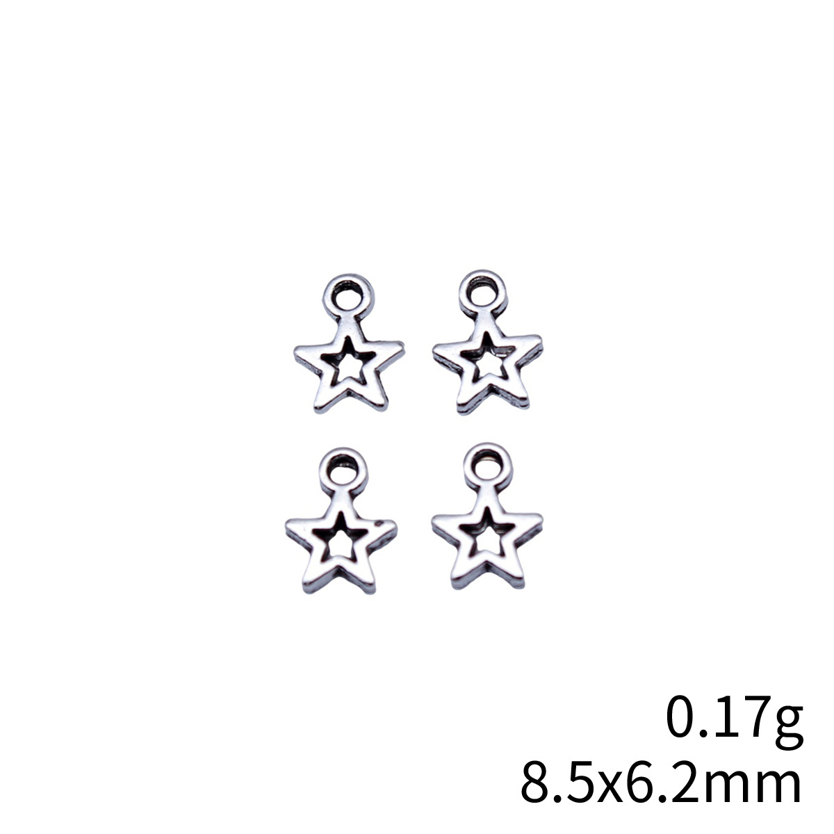 80pcs 8.5x6.2mm(0.33x0.24inch) - đánh giá và giá Vintage Fashion Stores