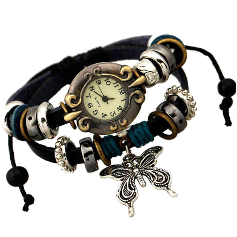 Handmade Butterfly Beads Brace - đánh giá và giá Vintage Fashion Watches
