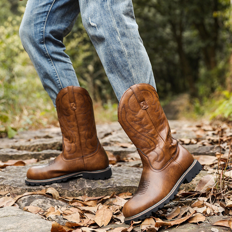 Men's Boots Classic Handmade E - đánh giá và giá Vintage Fashion Mens