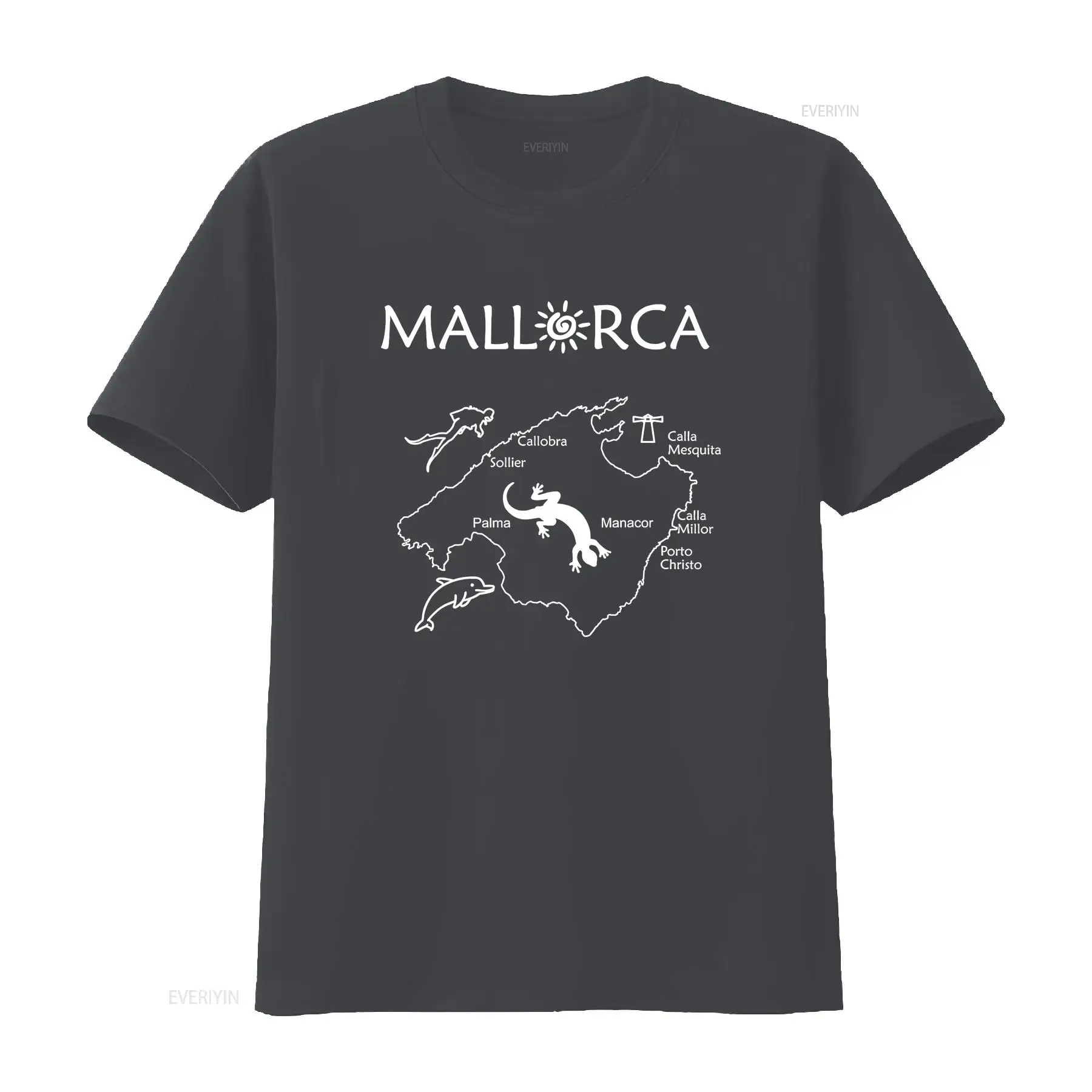 Mallorca Map T Shirt Your trav - đánh giá và giá Vintage Fashion Guide