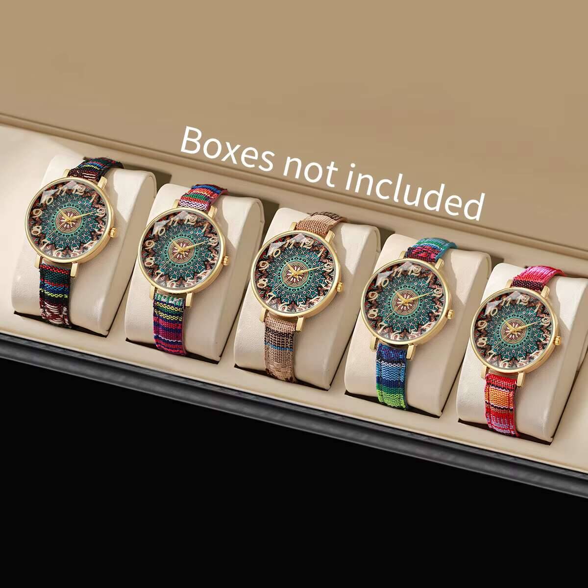 5PCS/Set Fashion Women Watches - đánh giá và giá Vintage Fashion Watches