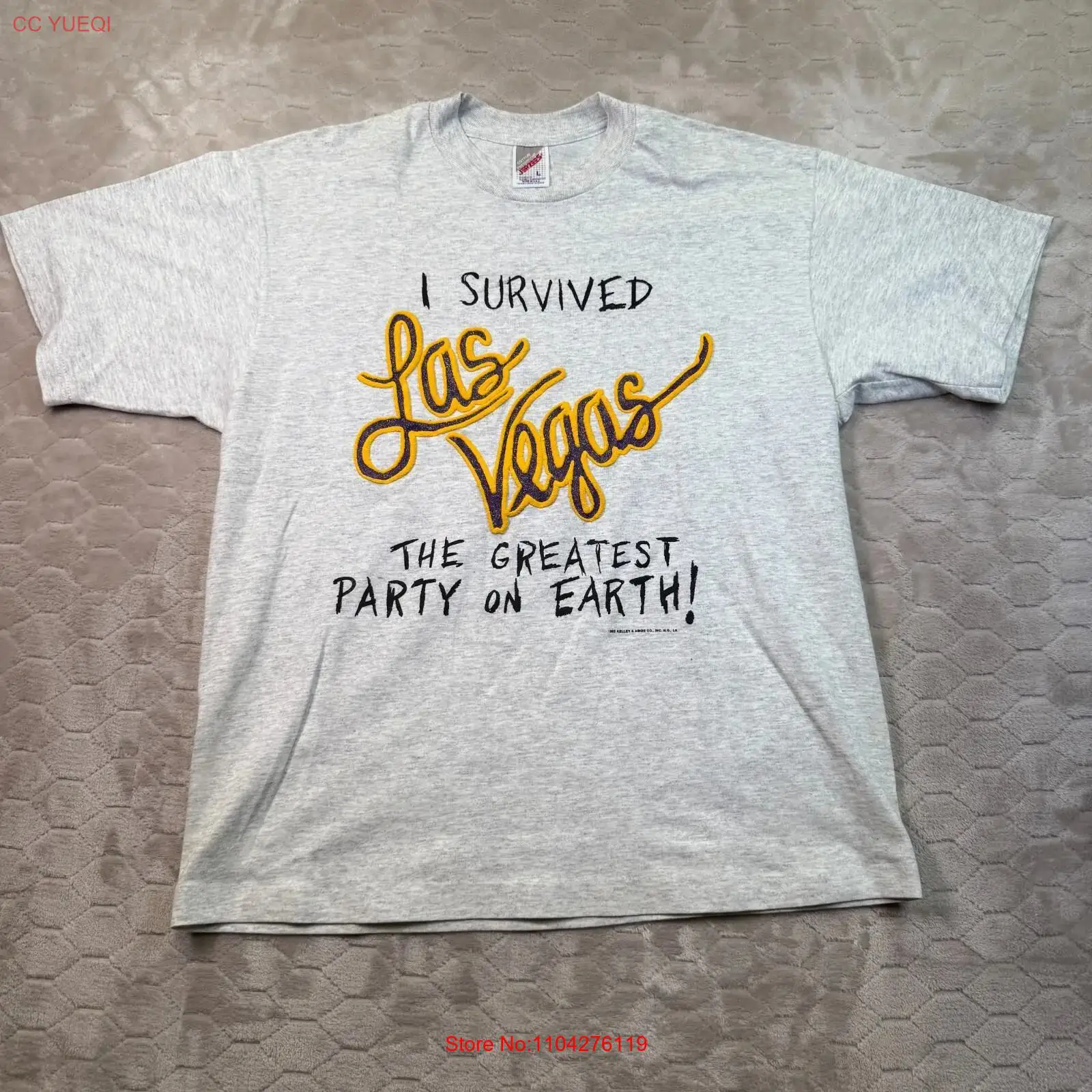 VTG I Survived Las Vegas Party - đánh giá và giá Vintage Vegas Fashion