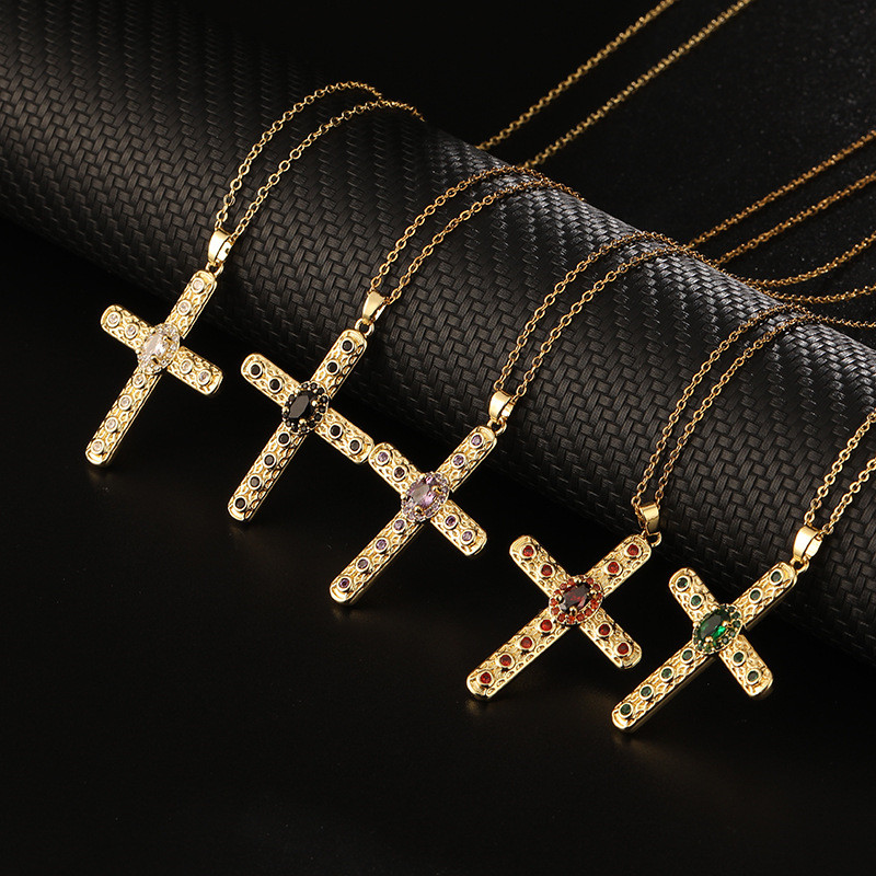 New Design Zircon Cross Pendan - đánh giá và giá Vintage Fashion Newtown