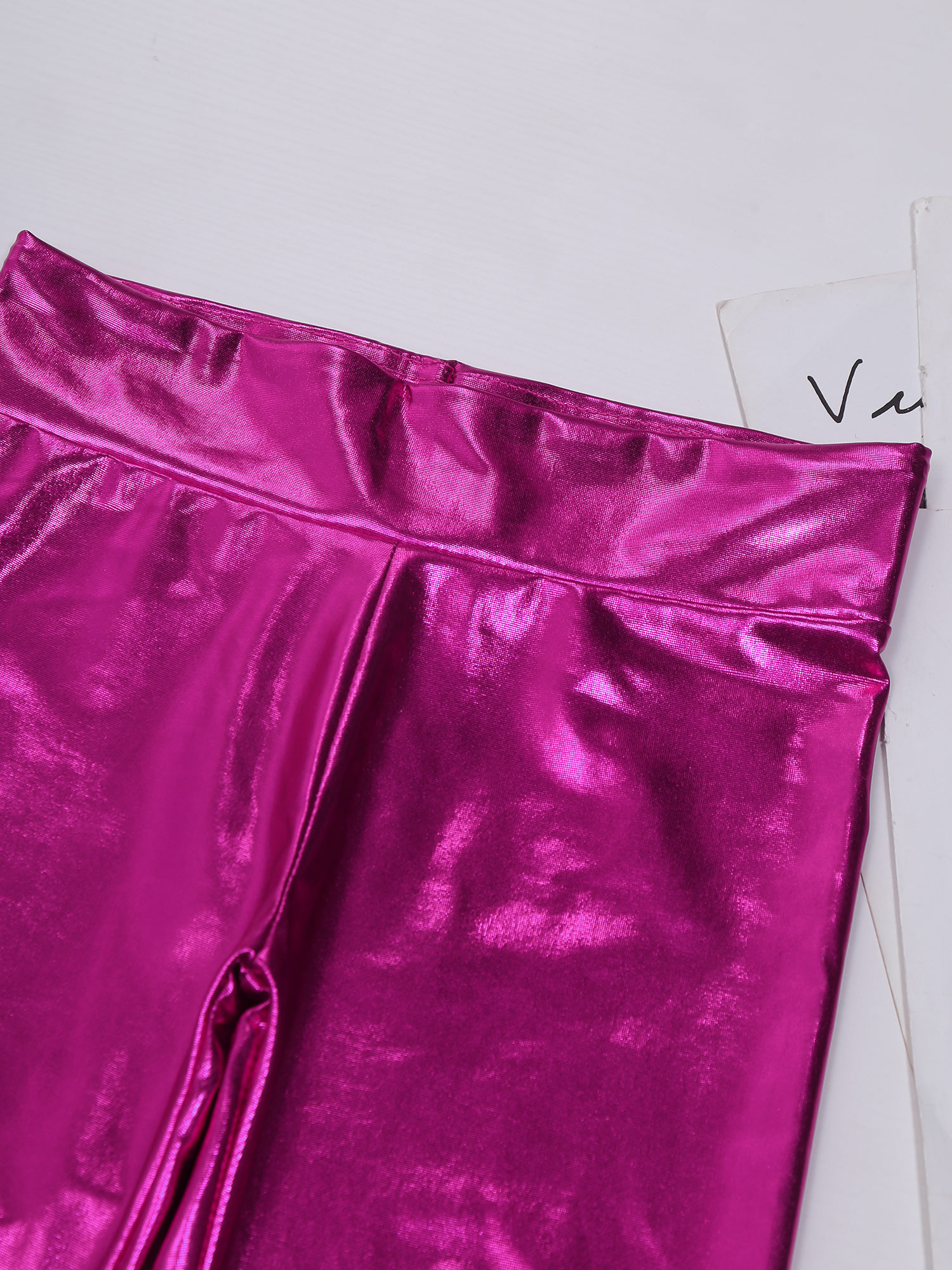 Kids Girls Shiny Metallic Flar - đánh giá và giá Wide Leg Trouser 70S