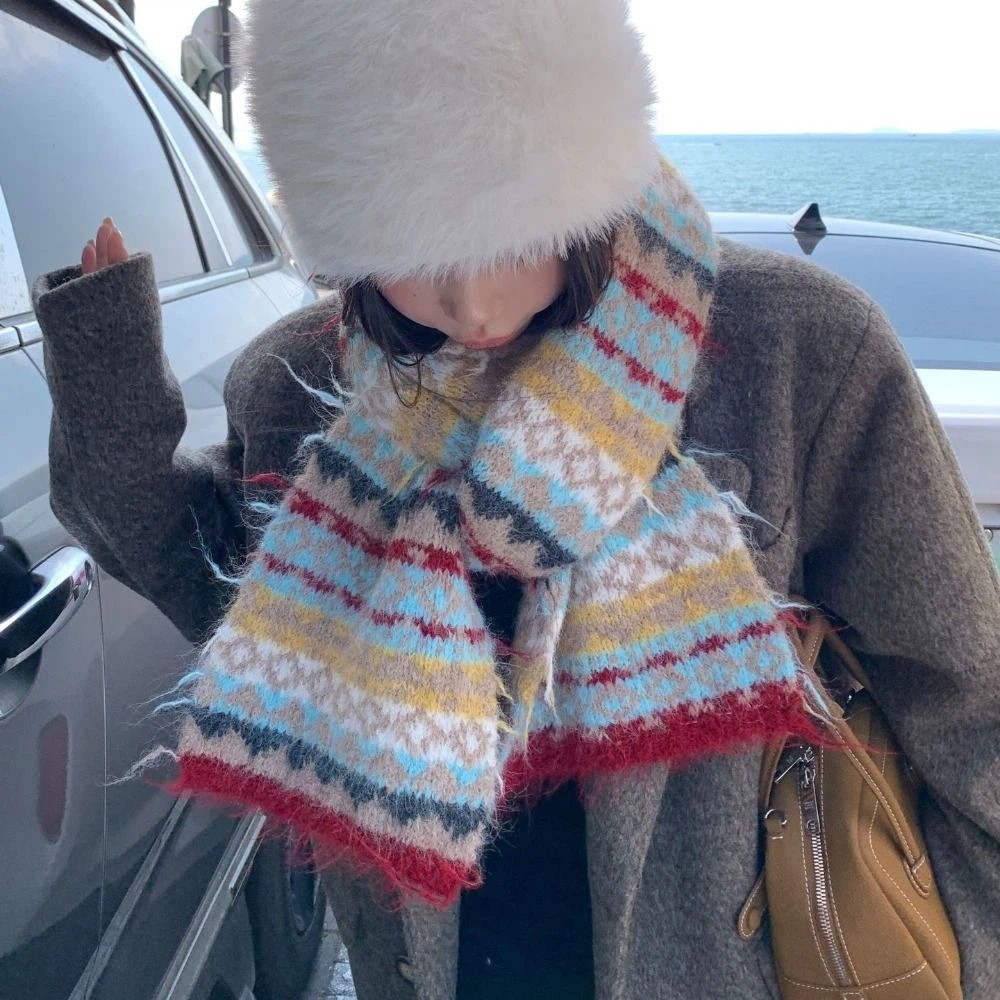 Fashion Warm Jacquard Knitted  - đánh giá và giá Vintage Fashion Faire