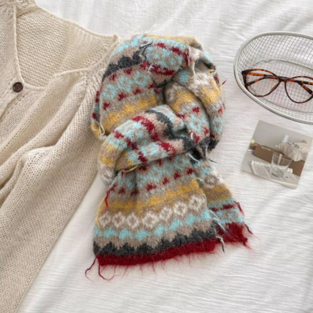 Fashion Warm Jacquard Knitted  - đánh giá và giá Vintage Fashion Faire