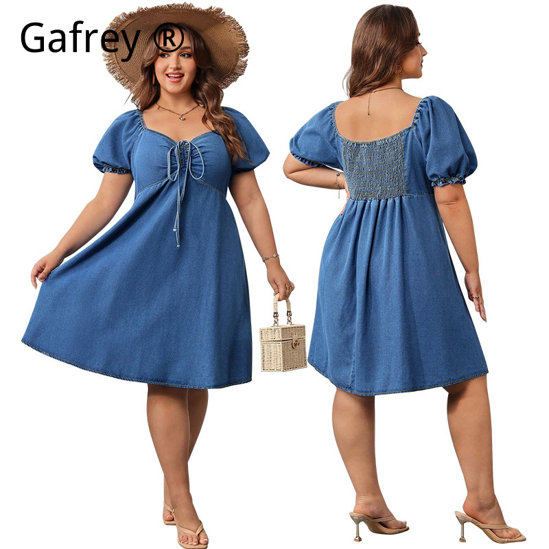 Women Summer Elastic Waist Den - đánh giá và giá Vintage Fashion Women Dresses