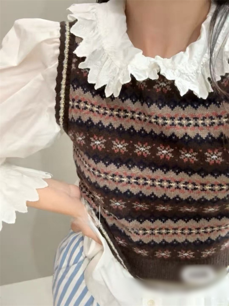 Susan Knitted Vest Women's rou - đánh giá và giá Vintage Fashion Faire