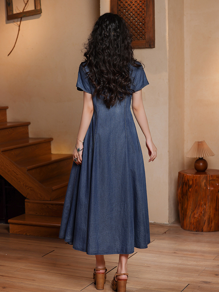 TIYIHAILEY Women Denim Dresses - đánh giá và giá Vintage Fashion Women Dresses